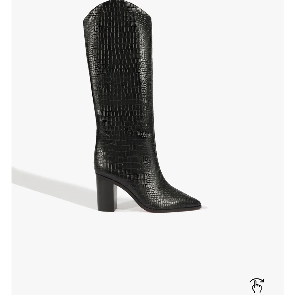 SCHUTZ MARYANA BLOCK BOOT size 9 excellent condition
